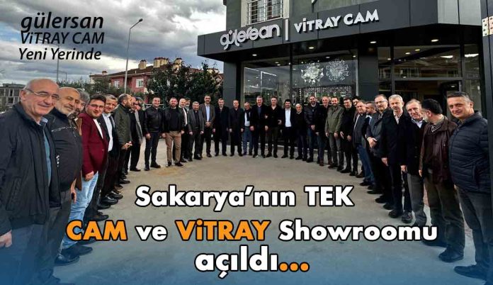 Sakarya’nın Tek Cam ve Vitray Showroomu Açıldı