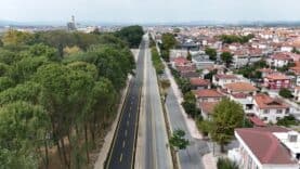 Yazlık Kavşağı ile Millet Bahçesi arasındaki yol çalışmaları tamamlandı