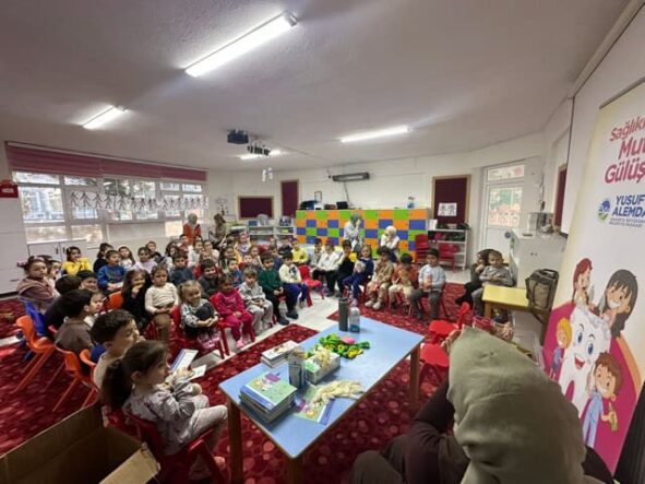 550 minik öğrenci ağız ve diş sağlığı taramasından geçti