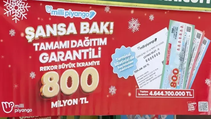 Milli Piyango’nun Rekor İkramiyesi Satışları Patlattı