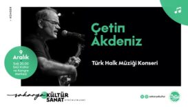 Çetin Akdeniz’den Türk Halk Müziği esintisi Sakarya’da