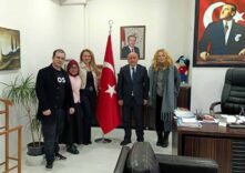 Uluslararası saha çalışmasına ev sahipliği yapan SUBÜ ekibi ve katılımcılar.