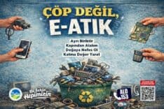 Atık ve geri dönüşüm ile çevreyi koruyun, elektronik atıklarınızı güvenle toplayın.