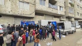 Sakarya Büyükşehir, Şam'ın Kırsalında Ramazan İftarlarını İhtiyaç Sahiplerine Ulaştırıyor