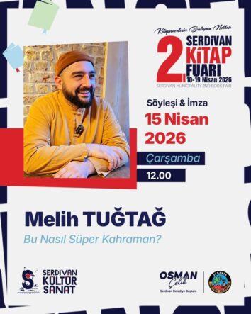 Serdivan 2. Kitap Fuarı’nda Yazar Söyleşileri ve Atölye Programları Sürüyor