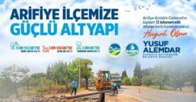Arifiye Atatürk Caddesi’nde Altyapı Modernizasyonu Başlıyor
