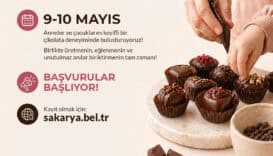 Sakarya'da Anneler ve Çocuklar İçin Çikolata Atölyesi Kayıtları Başlıyor