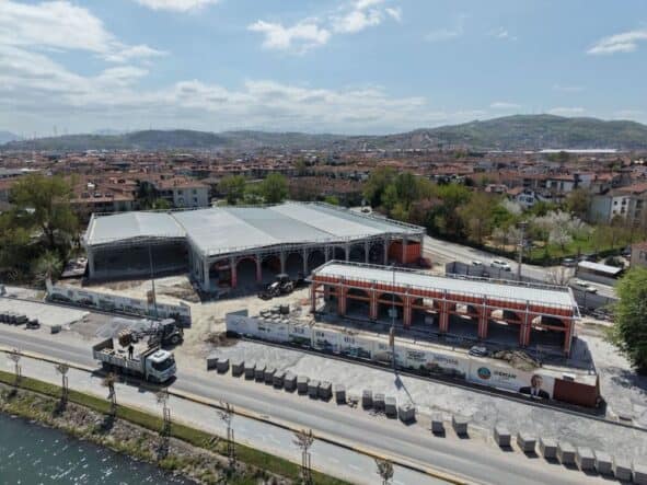 Serdivan Arabacıalanı’ndaki Yeni Pazar Alanı Projesinde Çevreci ve Modern Yaklaşım Öne Çıkıyor